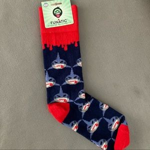 Funatic Somefin's Fishy (Sharks) Socks